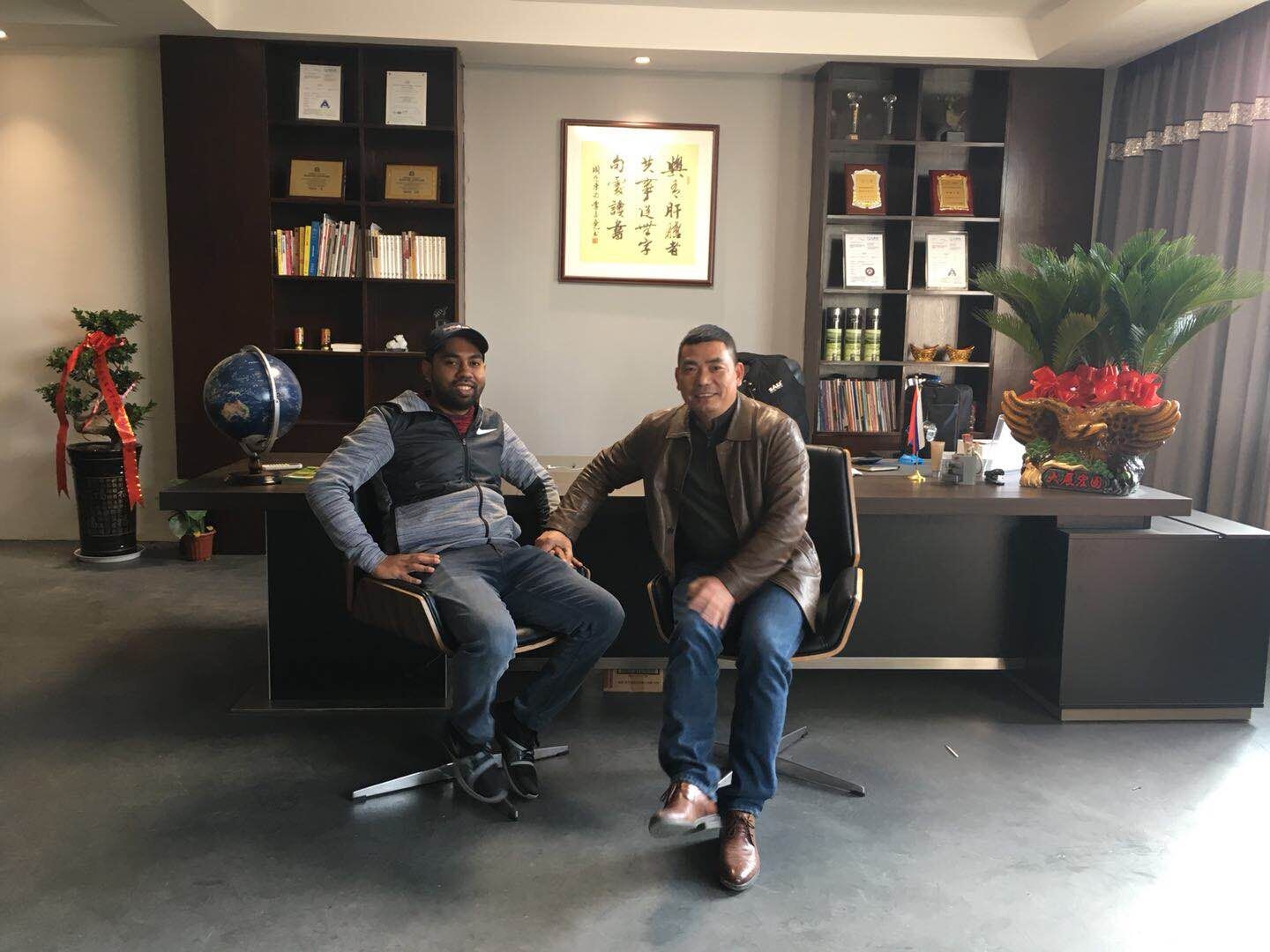 Warm Visiting Customer From Sri Lanka Visiting Of Our