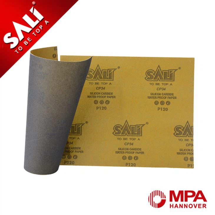 Silicon Carbide Waterproof Sand Paper for polishing stone or metal