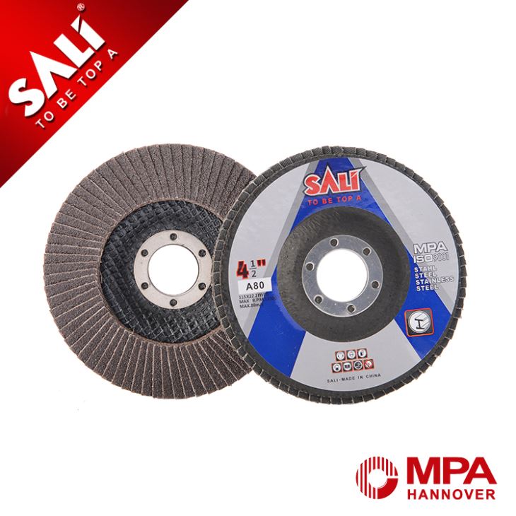 T27 Depressed Metal Polishing 7'' 80 Grit Super Thin Flap Disc