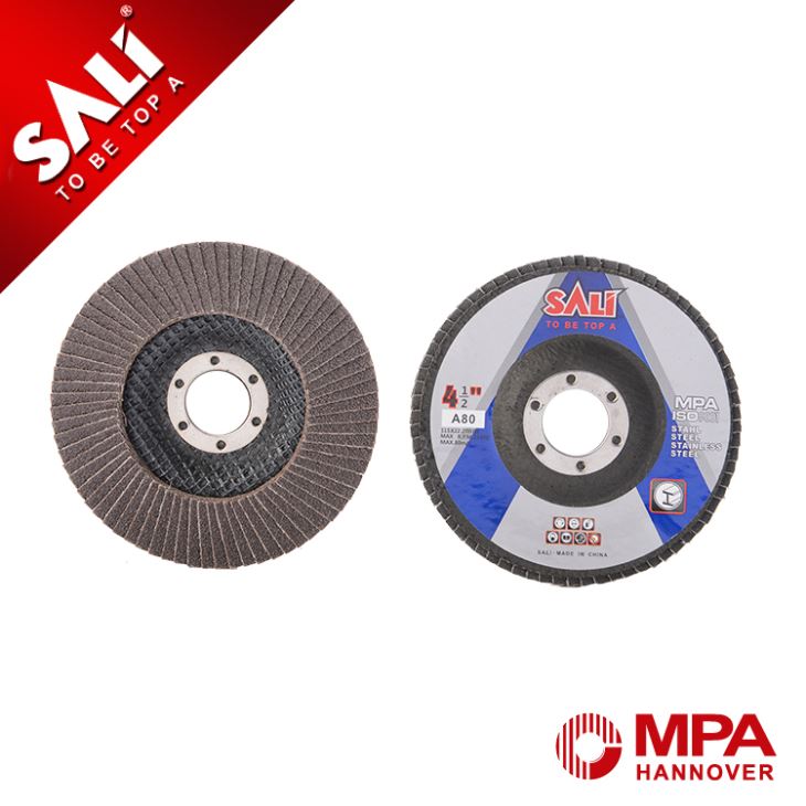 T27 Depressed Metal Polishing 7'' 80 Grit Super Thin Flap Disc