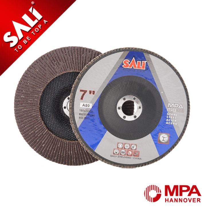 T27 Depressed Metal Polishing 7'' 80 Grit Super Thin Flap Disc