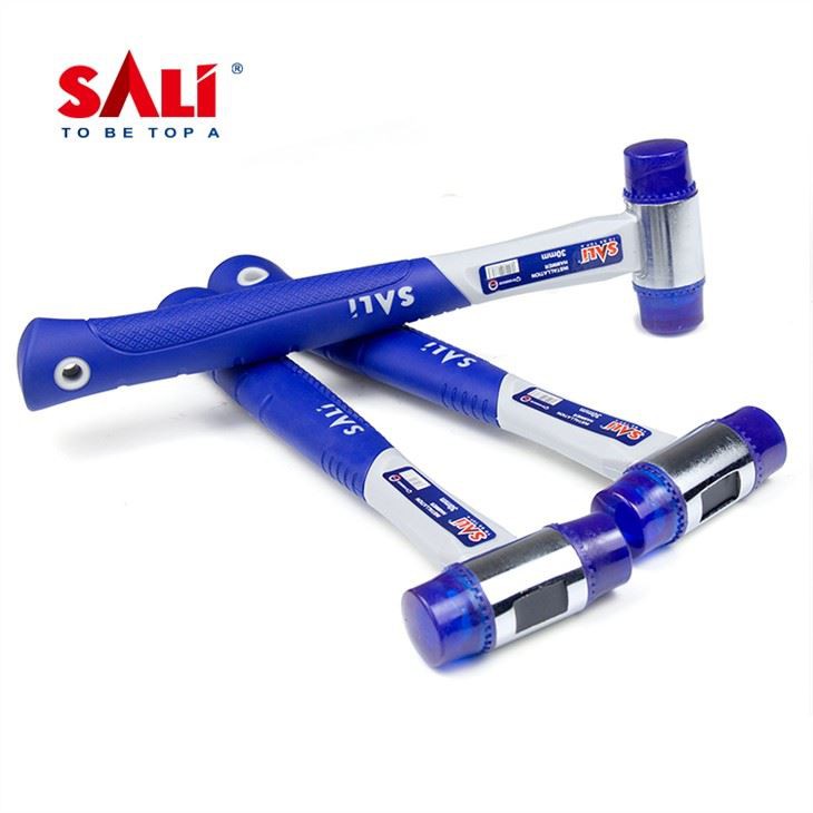 SALI 25/30/35/40mm Double-faced Rubber Soft Hammer