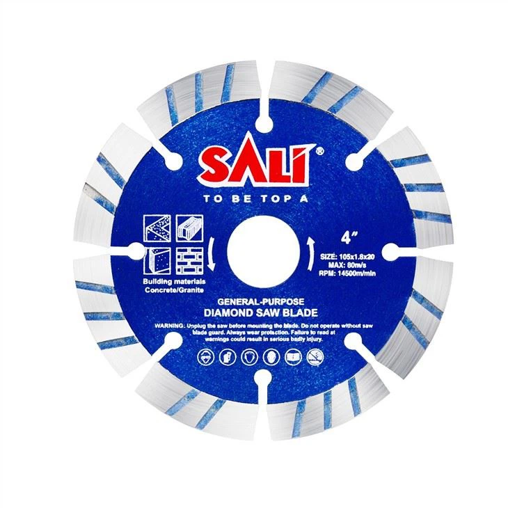 Wet cutting disc circular Segment Turbo Diamond Saw Blade from China supplier