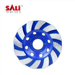 Diamond turbo row type grinding wheel