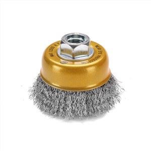 Knotted Tempered Steel Wire Wheel Cup Brush For Removing Stain